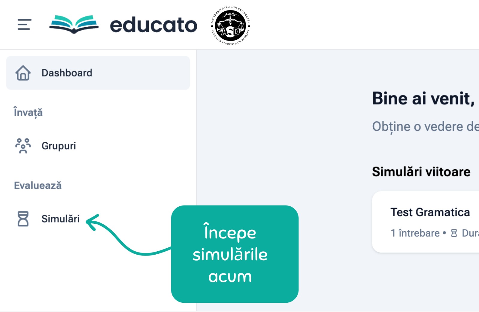 Image showing how questions are answered on the platform